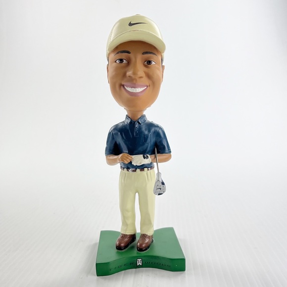 Nike Golf Tiger Woods Upper Deck Collector Bobblehead Limited Edition #3 - Picture 1 of 5